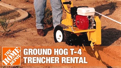 trenching equipment rental near me